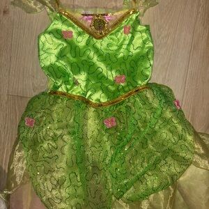 Lot of 6 Disney Princess Dresses Dress Up Sizes 4-6 XS-S